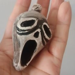 Ocarina Crâne de Corbeau Sifflet du Messager Sombre