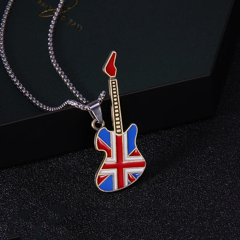 Pendentif Guitare Rock - British Legend