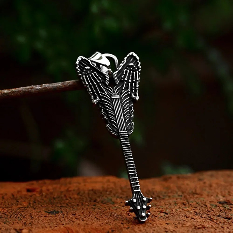 Pendentif Guitare Rock Metatl - Griffe Squelettique Pendentif Guitare Rock Metatl - Griffe Squelettique