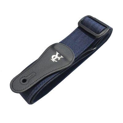 Sangle Guitare Denim - Bleu Indigo Brut