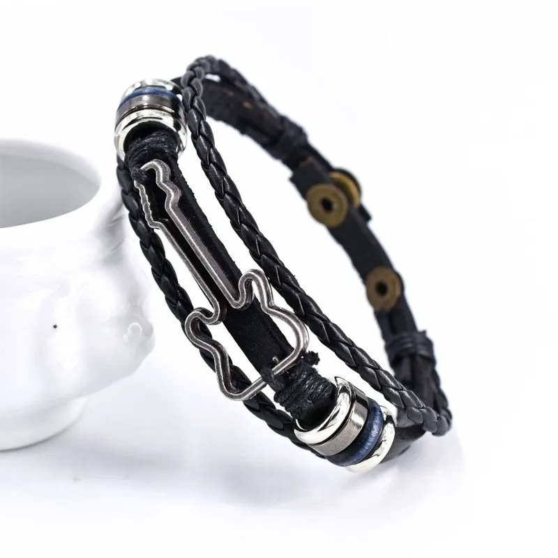 Avant Bracelet Guitare Rock Pulse Mécanique