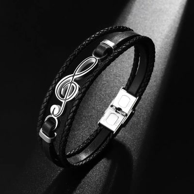 Bracelet Clé de Sol Ligne Pure