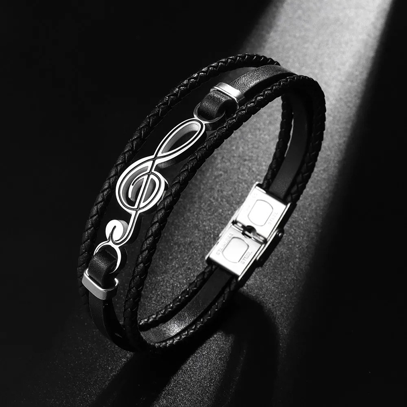 Bracelet Clé de Sol Ligne Pure