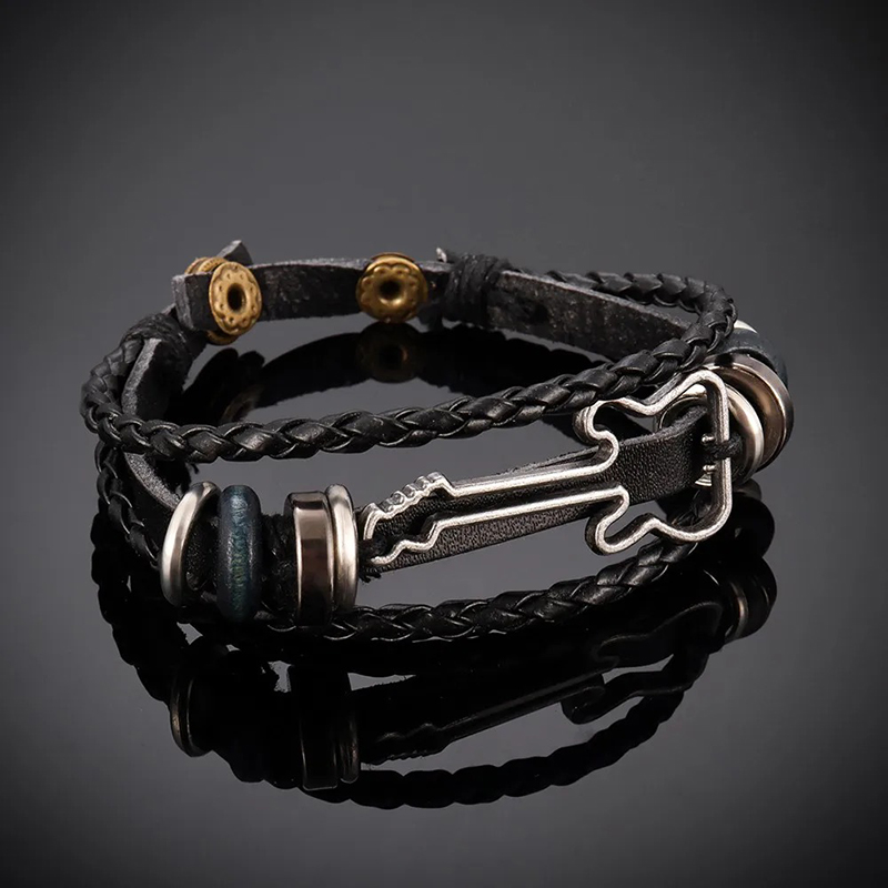 Bracelet Guitare Rock - Duo Esprit Electrik