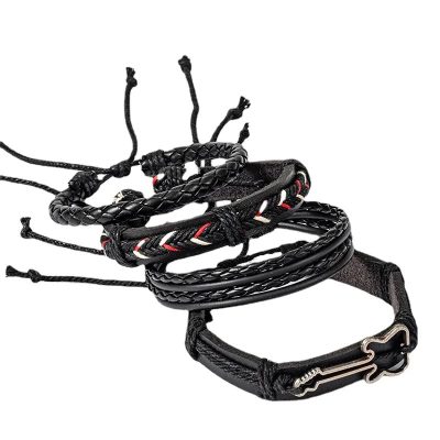 Bracelet Guitare Rock - Trio Tribal Électrik