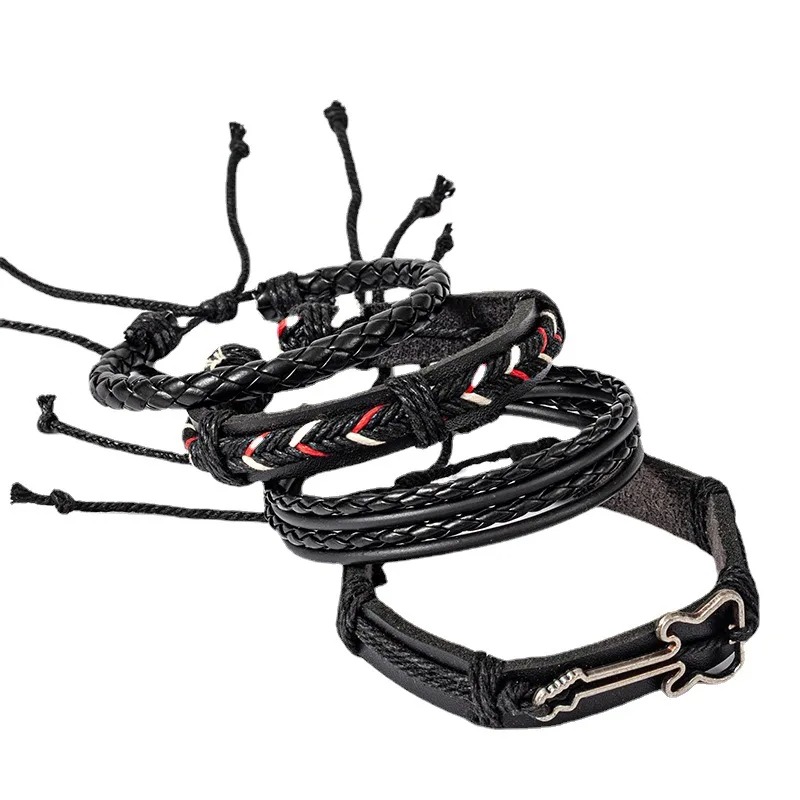 Bracelet Guitare Rock - Trio Tribal Électrik