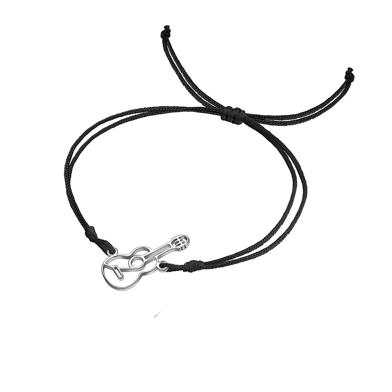 Bracelet Guitare Unplugged modele 1 Couleur Argent