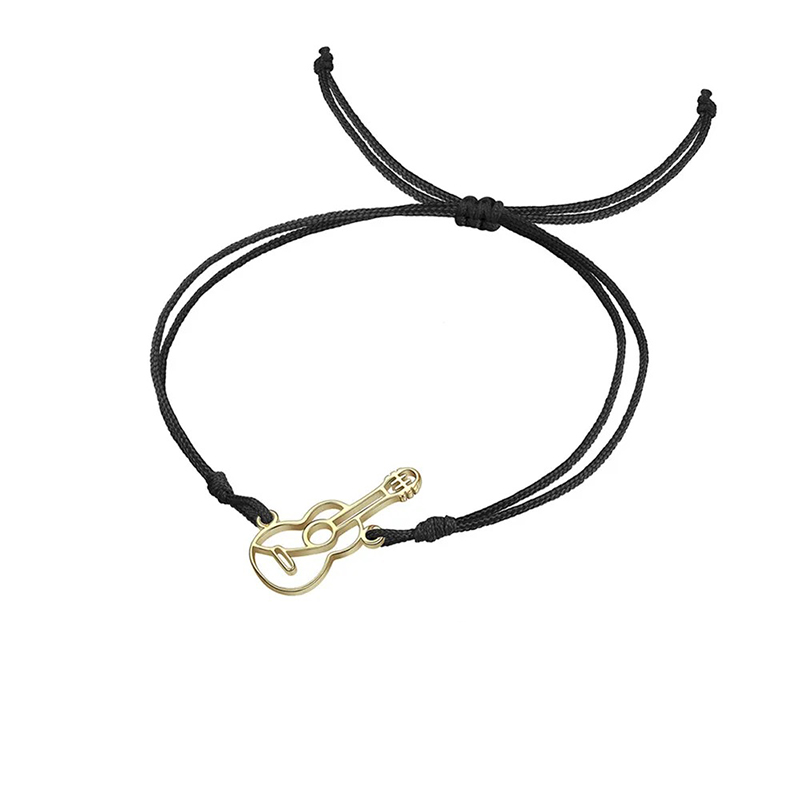 Bracelet Guitare Unplugged modele 1 Couleur Or