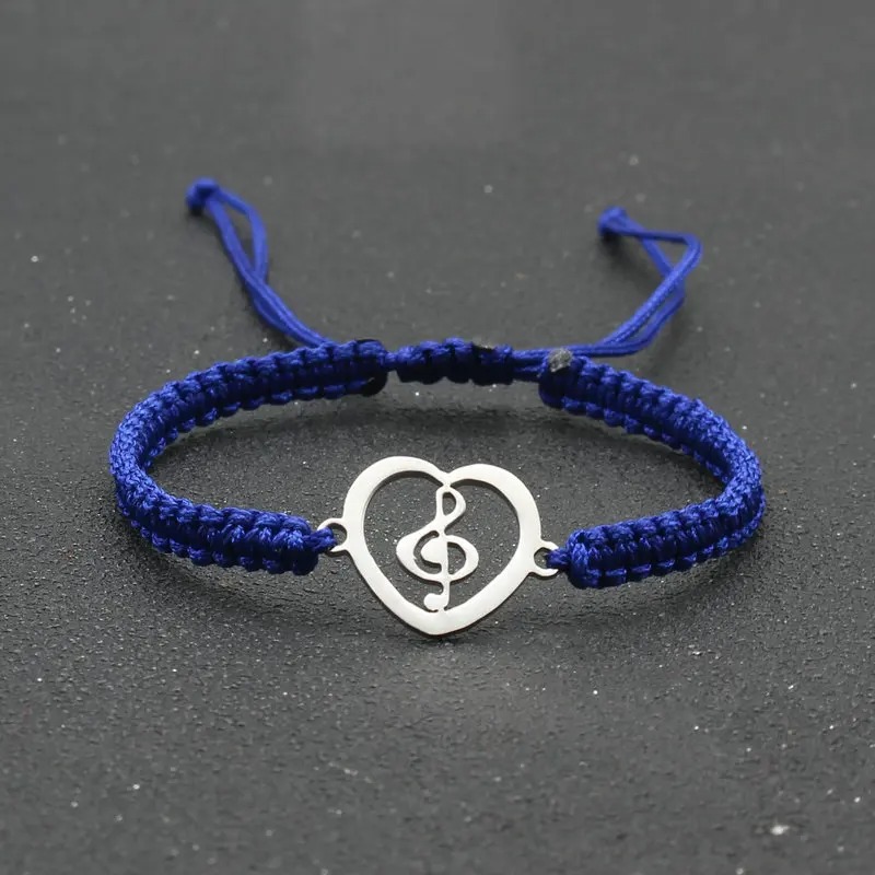 Bracelet Musical Heartbeat Couleur Bleu