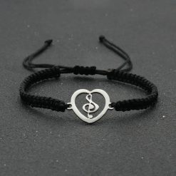 Bracelet Musical Heartbeat Couleur Noir