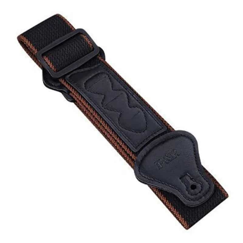 Détails Complets de la Sangle Guitare Classique Noir