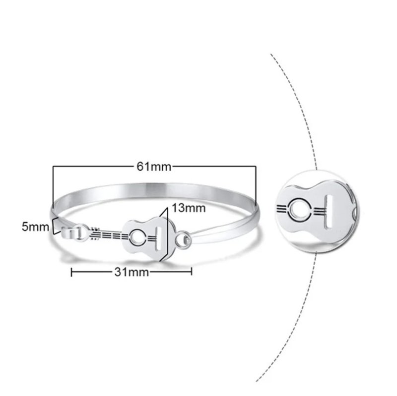 Dimensions Bracelet Guitare Arpège