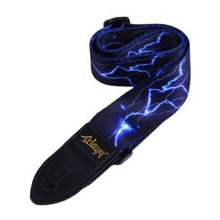 Magnifique Sangle de Guitare Goth Hard Rock Éclairs de l’Enfer