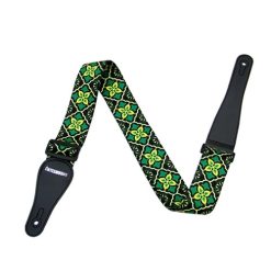 Sangle de Guitare Saint-Patrick - Éclat Vert Celtique