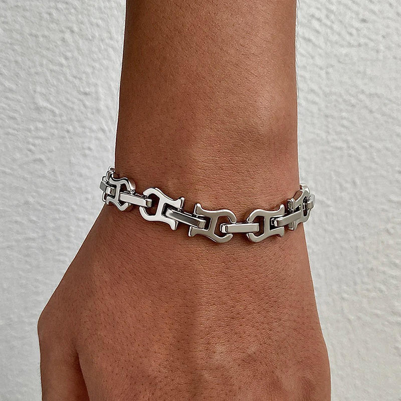 Vue - Portée Bracelet Guitare Metal Riff