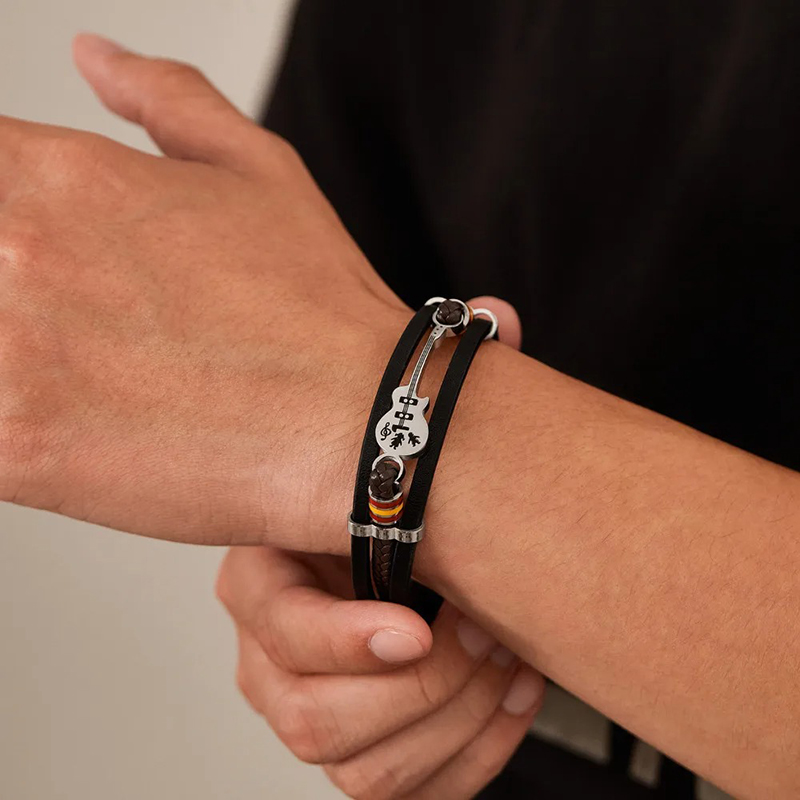 Vue Portée Bracelet Guitare Movida