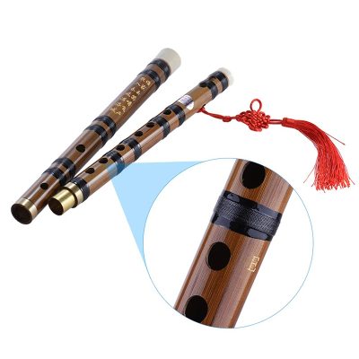 Avant Flûte Dizi Traditionnelle en Bambou - Clé de Mi (E) - Débutant