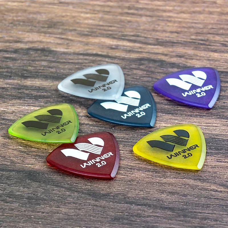 Avant Plectres de Guitare en Polycarbon 2.0mm - 6 ou 12 pièces !