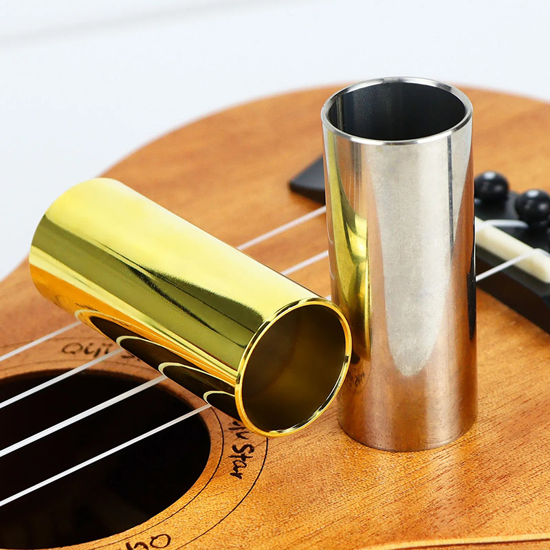 Bottleneck Guitare en - acier inoxydable - 3 couleurs au choix !