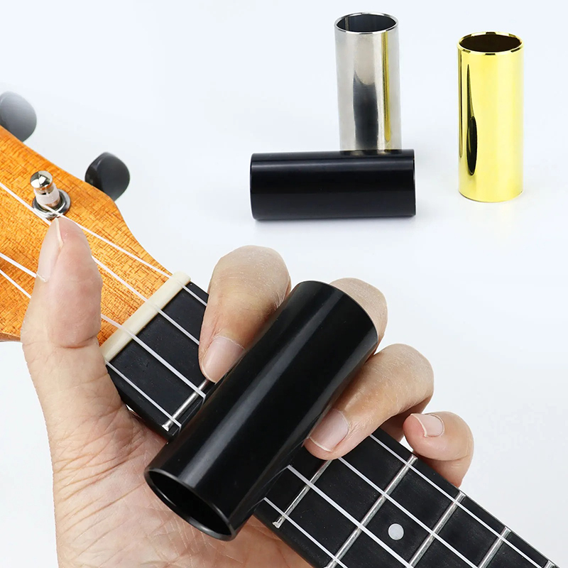 Bottleneck Guitare en acier inoxydable - 3 couleurs au choix !