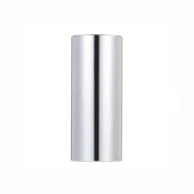 Bottleneck Guitare en acier inoxydable Couleur Argent