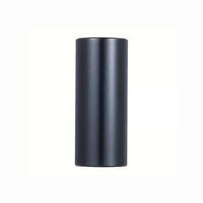 Bottleneck Guitare en acier inoxydable Couleur Noir