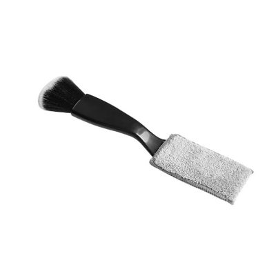 Brosse et Nettoyeur de Cordes pour Guitare - Outil d'Entretien 2-en-1 noir