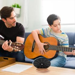 Cercle des Accords Guitare Noir Visuel & Harmonie - Roue Intervalles avec Diagrammes d’Accords
