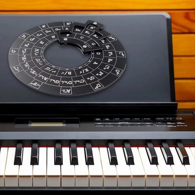 Cercle des Quintes Noir Harmonie Universelle – Outil Musical de Transposition