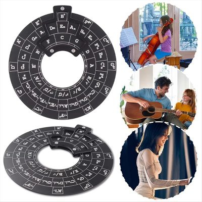 Details Cercle des Quintes Noir Harmonie Universelle – Outil Musical de Transposition