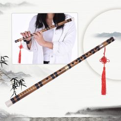 Flûte Dizi Traditionnelle en Bambou - Clé de Mi (E) - Débutant