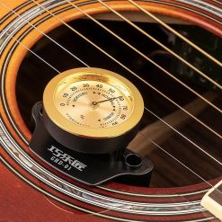 Humidificateur et Hygromètre 2-en-1 pour Guitare