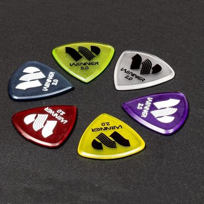 Plectres de Guitare - en Polycarbon 2.0mm - 6 ou 12 pièces !