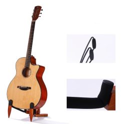Porte Guitare Bois Massif au Design Articulé Luxe et Ultra-Stable