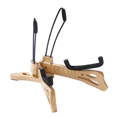 Porte Guitare Bois Massif – Design Articulé Luxe & Ultra-Stable Modele 1