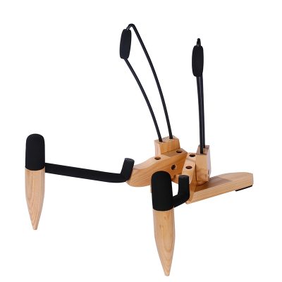 Porte Guitare Bois Massif – Design Articulé Luxe & Ultra-Stable Modele 2