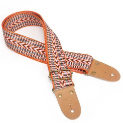 Sangle de Guitare Vintage Flèches Navajo Feu Sauvage