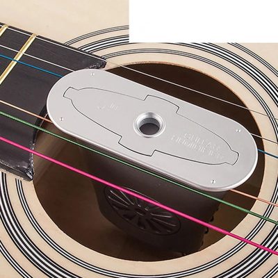 Vue Arrière Humidificateur de Rosace à Suspension pour Guitare Acoustique