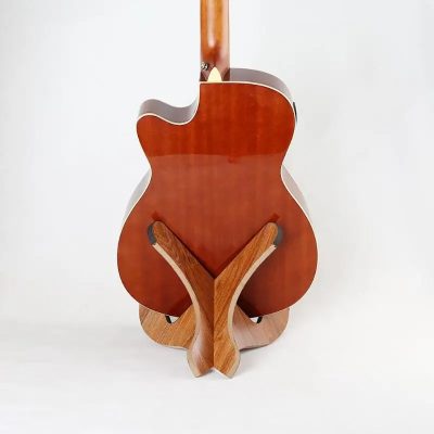 Vue Arrière Porte - Guitare en Bois Design-X