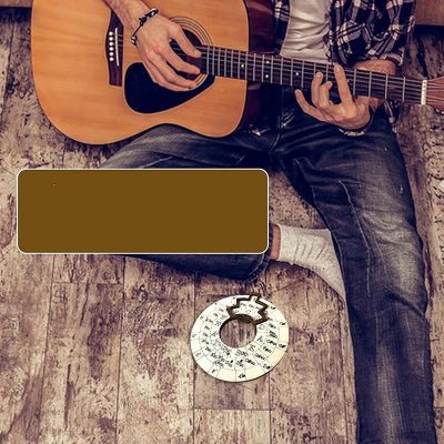 Vue détaillée Roue de Théorie Musicale en Bois - Guide d'Harmonie et Composition