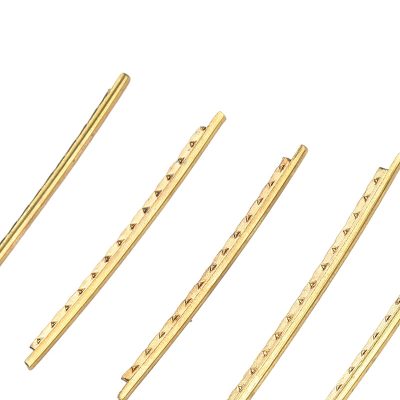 Vue générale Fils de Frettes en Laiton pour Lutherie (Set Complet)