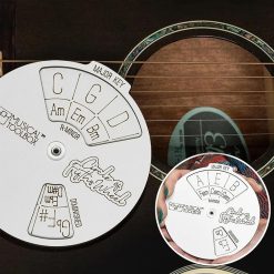 Cercle des Quintes Bois Clair "Musical Toolbox" - Outil d’Harmonie et de Transposition