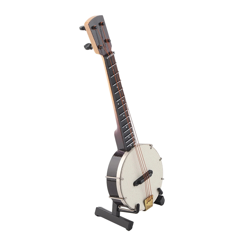 Avant Banjo Miniature de Collection - Modèle Folk Classique 14,5 cm