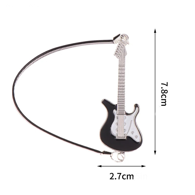 Dimensions Guitare Miniature de Collection Rock Legend - 4 couleurs au choix !