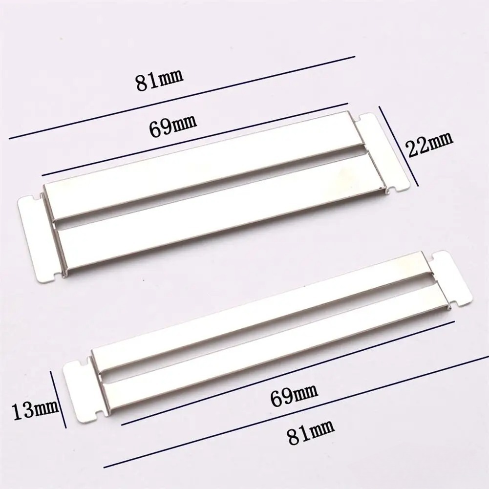 Dimensions du Kit d'Entretien pour Frettes de Guitare (Protège-Touche et Bloc de Polissage)