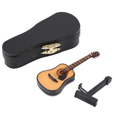 Guitare Miniature Acoustique - Modèle Classique Naturel 15 cm Modele 1