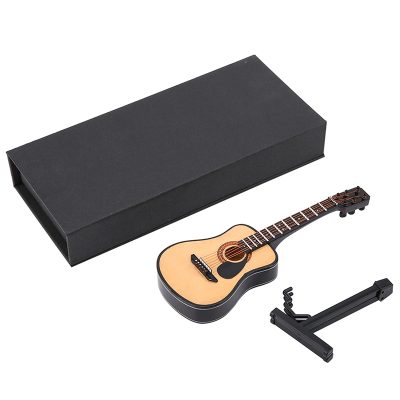 Guitare Miniature Acoustique - Modèle Classique Naturel 15 cm Modele 2