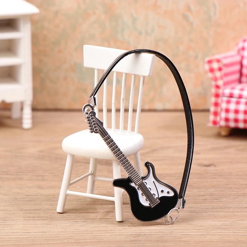 Guitare Miniature de Collection Rock Legend Couleur Noir