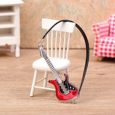 Guitare Miniature de Collection Rock Legend Couleur Rouge