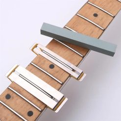 Kit d'Entretien pour Frettes de Guitare (Protège-Touche et Bloc de Polissage)